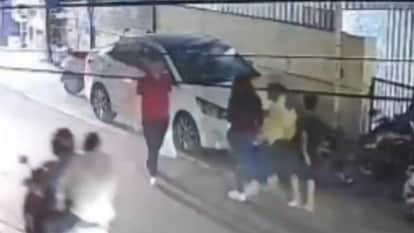 Two children go missing Lalaram Nagar Garden suspect kidnapping CCTV shows walking with woman ransom