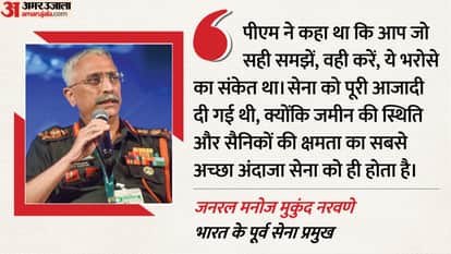 Govt and country backed army during China standoff General Naravane on 2020 China standoff