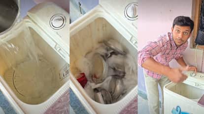 Funny Jugaad Video dishwasher jugaad jugaad washing machine viral video on internet
