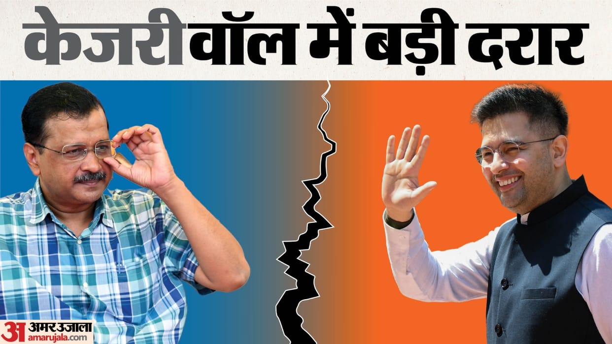 Aam Aadmi Party Raghav Chadha tussle Arvind Kejriwal Leaders who left AAP Prashant Bhushan Kumar Vishwas more