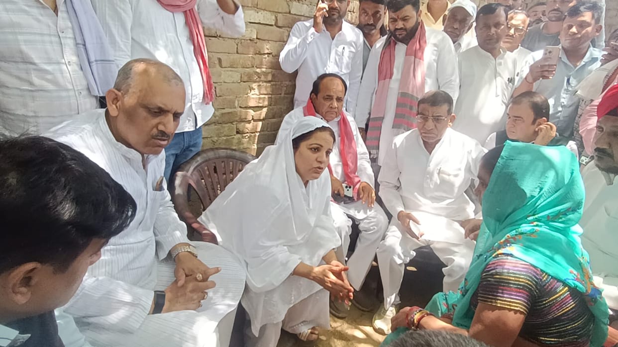 Kanpur Divyansh Murder Case SP Delegation Meets Victims Family Questions Governments Zero Tolerance Policy