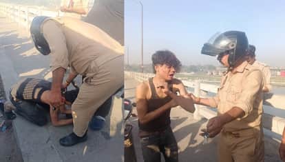 Kanpur Sir I am tormented by my wife please let me die Youth attempting to jump into Ganga