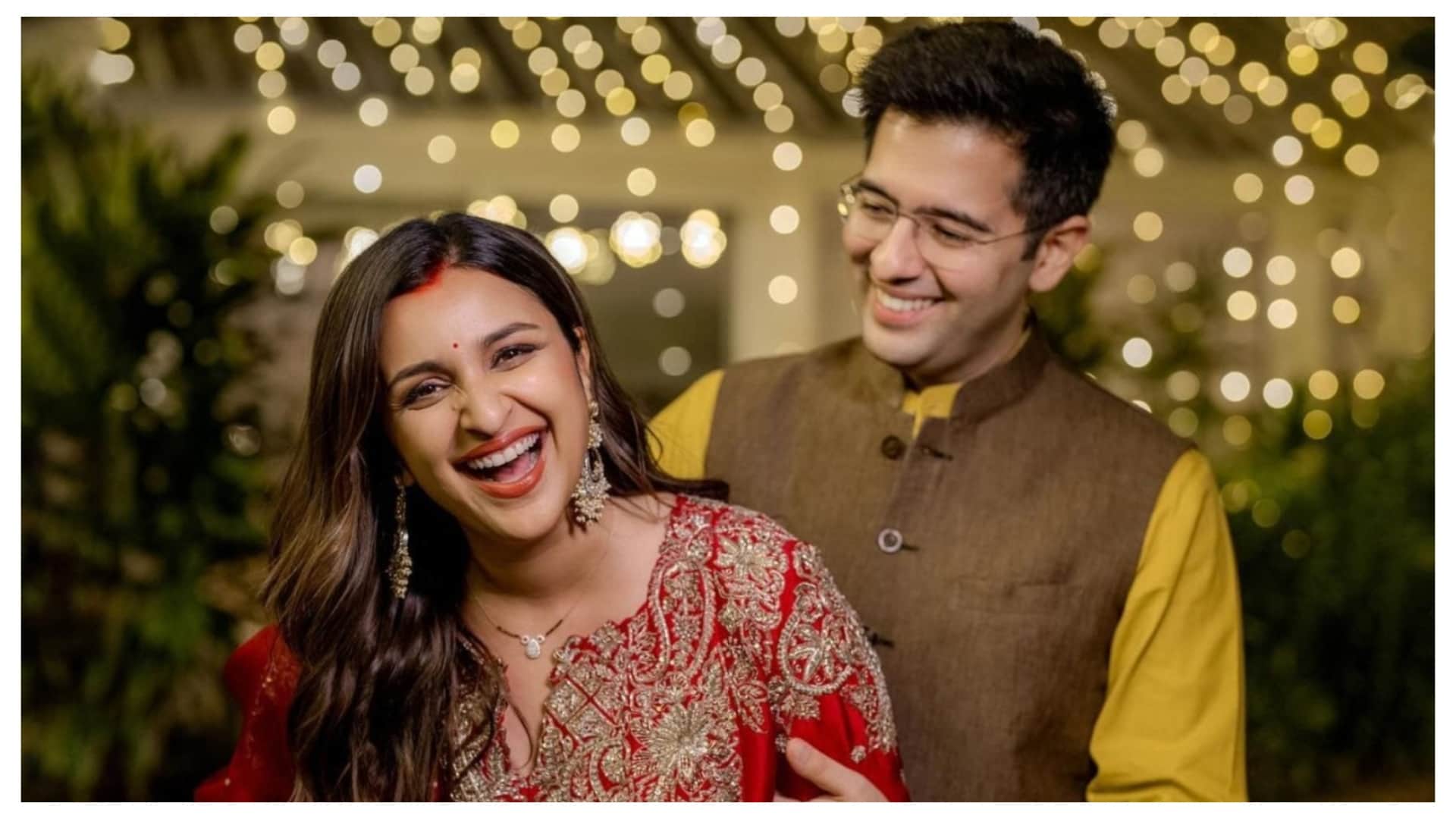 Raghav Chadha left aap and join bjp read his love story with wife Parineeti Chopra