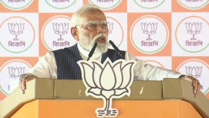 PM Modi Bengal rally RG Kar murder case BJP Swapna Debnath BJP Panihati assembly election voting phase 1