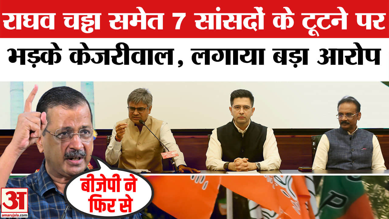 राघव चड्ढा पर भड़के अरविंद केजरीवाल