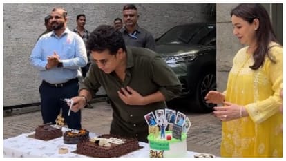 Sachin Tendulkar Birthday Wishes Photos BCCI Jay Shah Fans Celebration News in Hindi