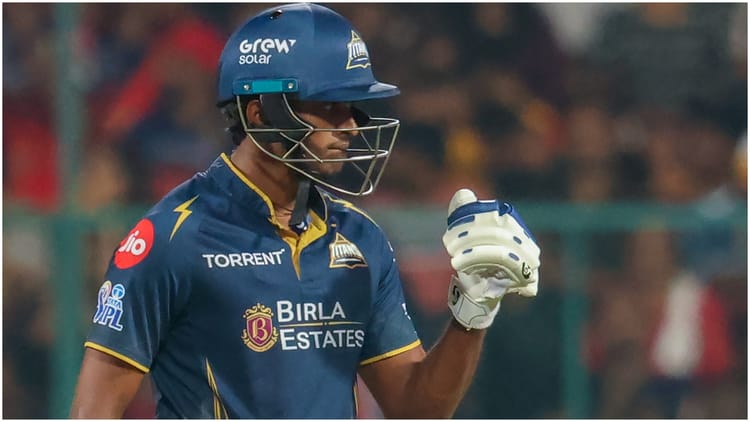 RCB vs GT: चिन्नास्वामी में गरजा सुदर्शन का बल्ला, शतक के साथ रचा इतिहास, क्रिस गेल के किस रिकॉर्ड को तोड़ा?