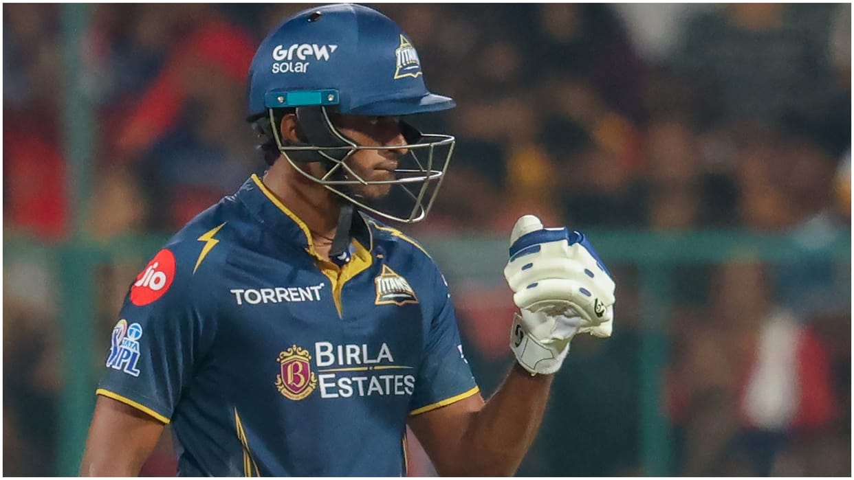 IPL 2026 RCB VS GT: Sai Sudarshan hits century breaks Chris Gayle record know