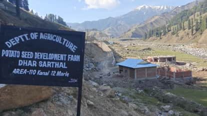 Potato seed farm taking shape in 110 Kanal in Sarthal