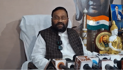 UP: Former minister Swami Prasad Maurya raised questions on the law and order situation in the state