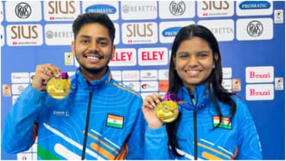 Shambhavi, Divyanshu clinch mixed team air rifle gold with world record score