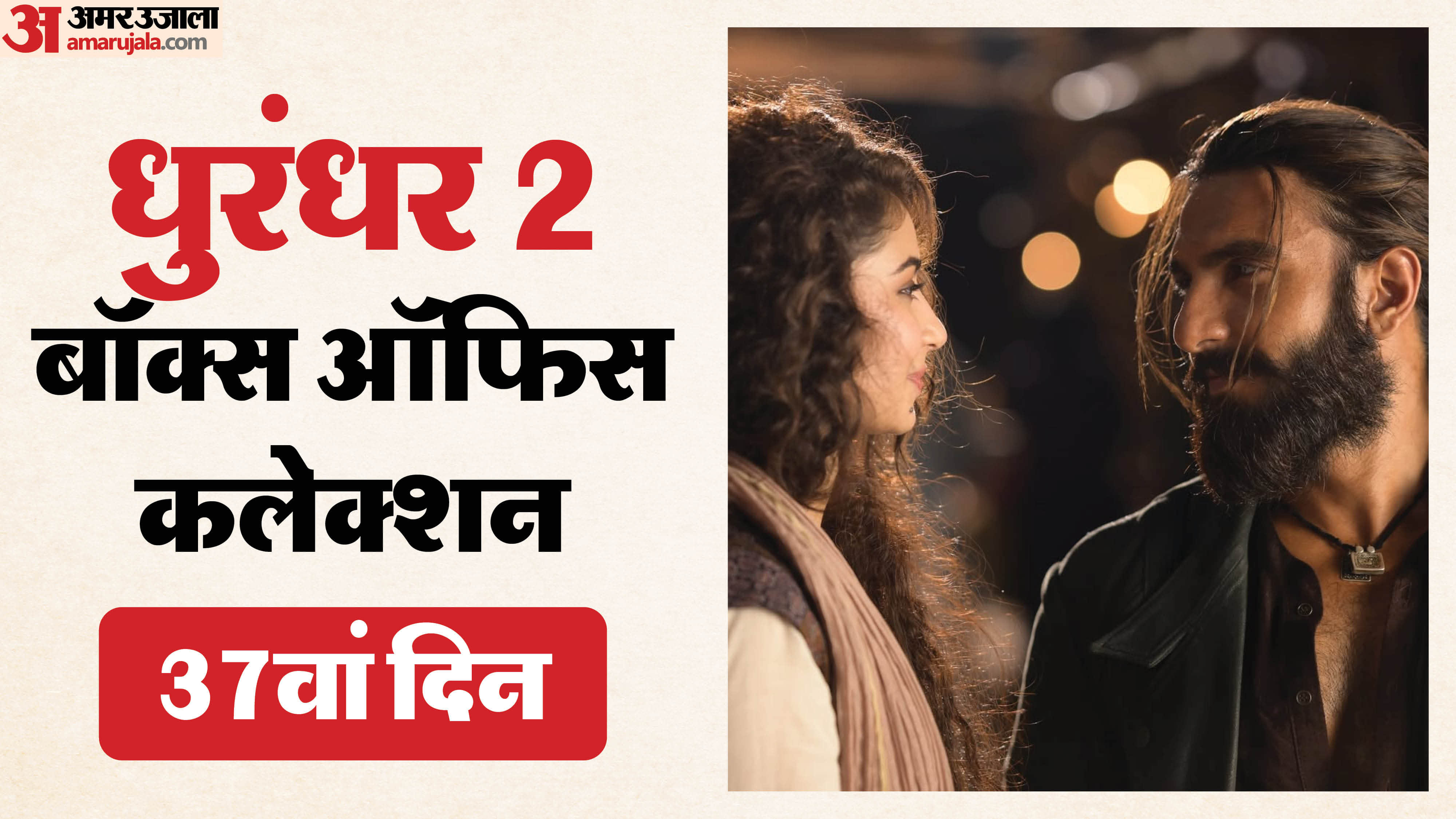 Dhurandhar The Revenge Box Office Collection Day 37 Ranveer Singh aditya Dhar movie