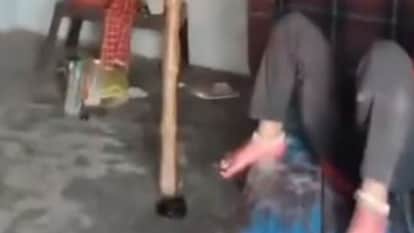 Video Viral Solicitation Near Government School Two Women and One Man Arrested in bhadohi