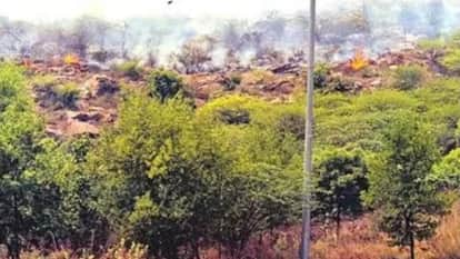 The Aravalli Hills continued to smolder, while the system remained dormant