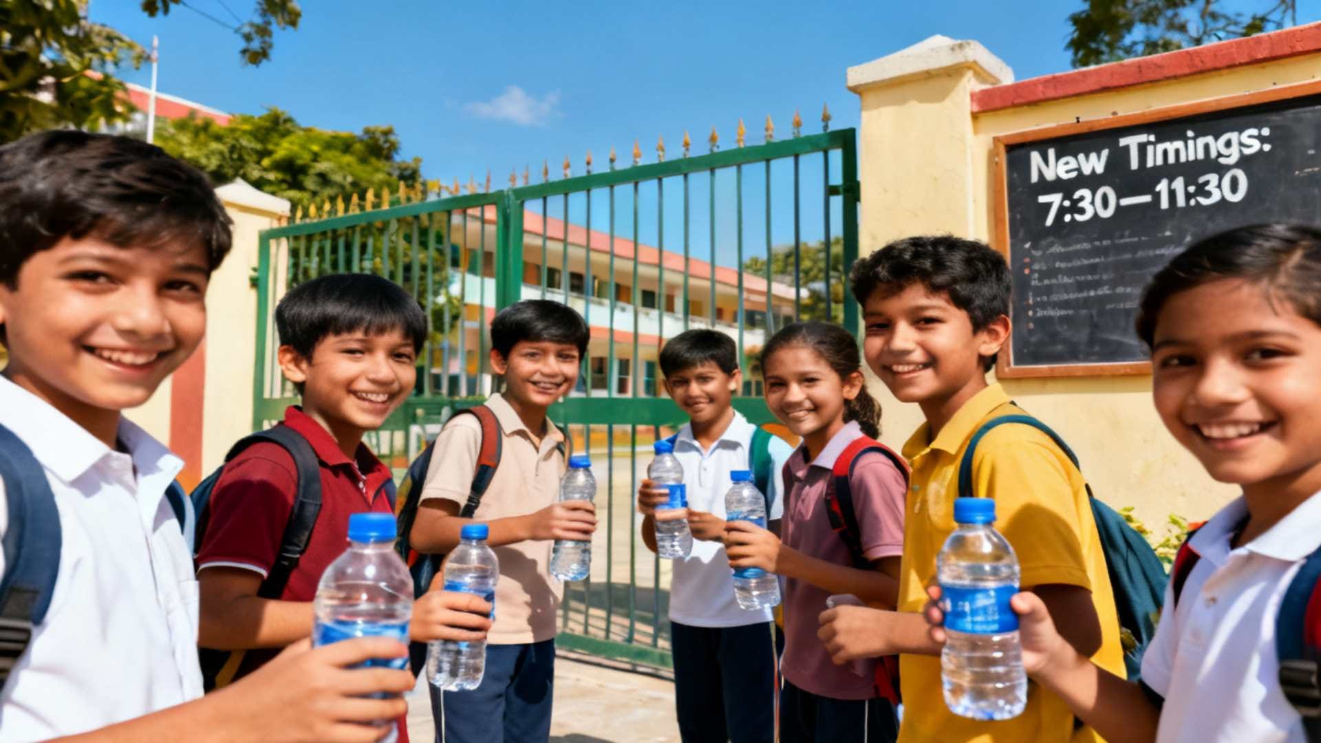 बढ़ती गर्मी को देखते हुए बीकानेर में बदला स्कूल समय