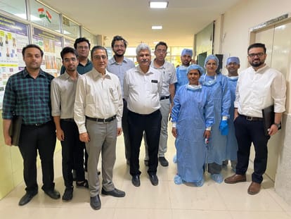 UP: The state's first heart transplant patient was discharged from the hospital; the beating heart arrived fro