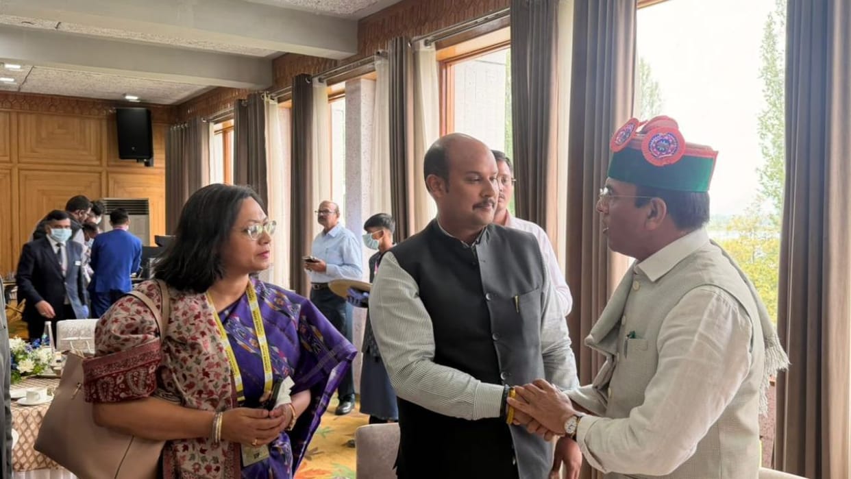 Minister Yadavendra Goma Seeks Special Package to Promote Sports Meets Mansukh Mandaviya