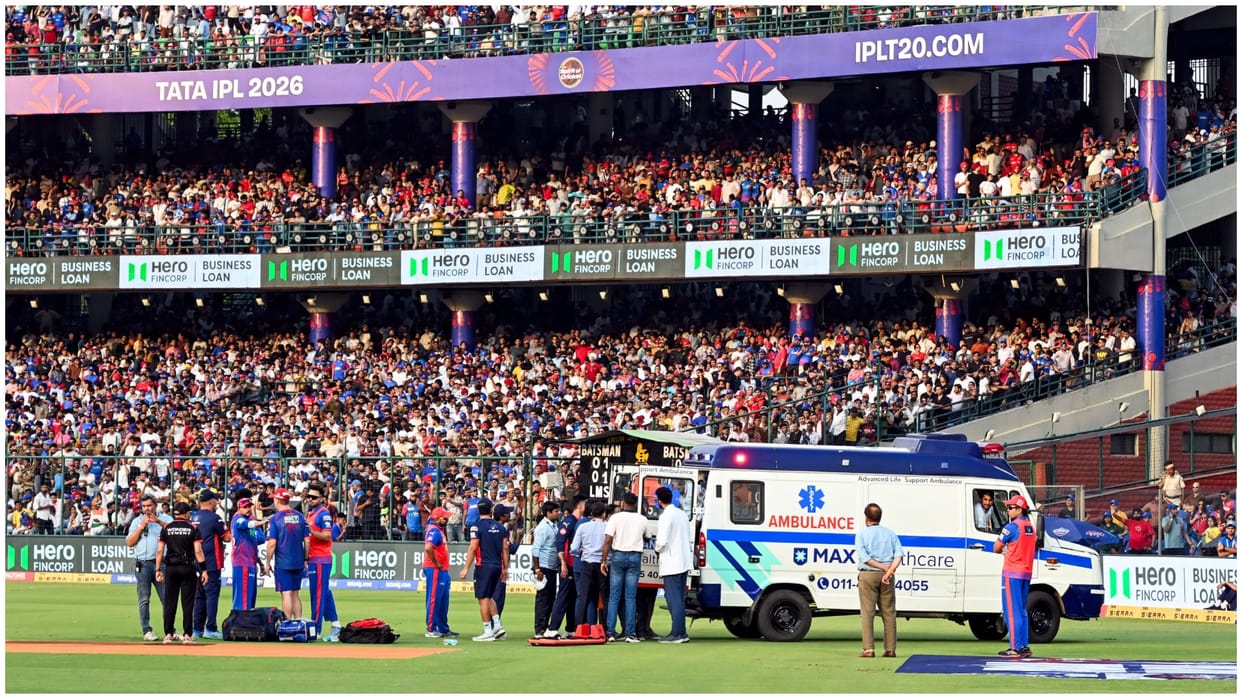 IPL 2026 DC vs PBKS: Lungi Ngidi suffers severe injury while fielding