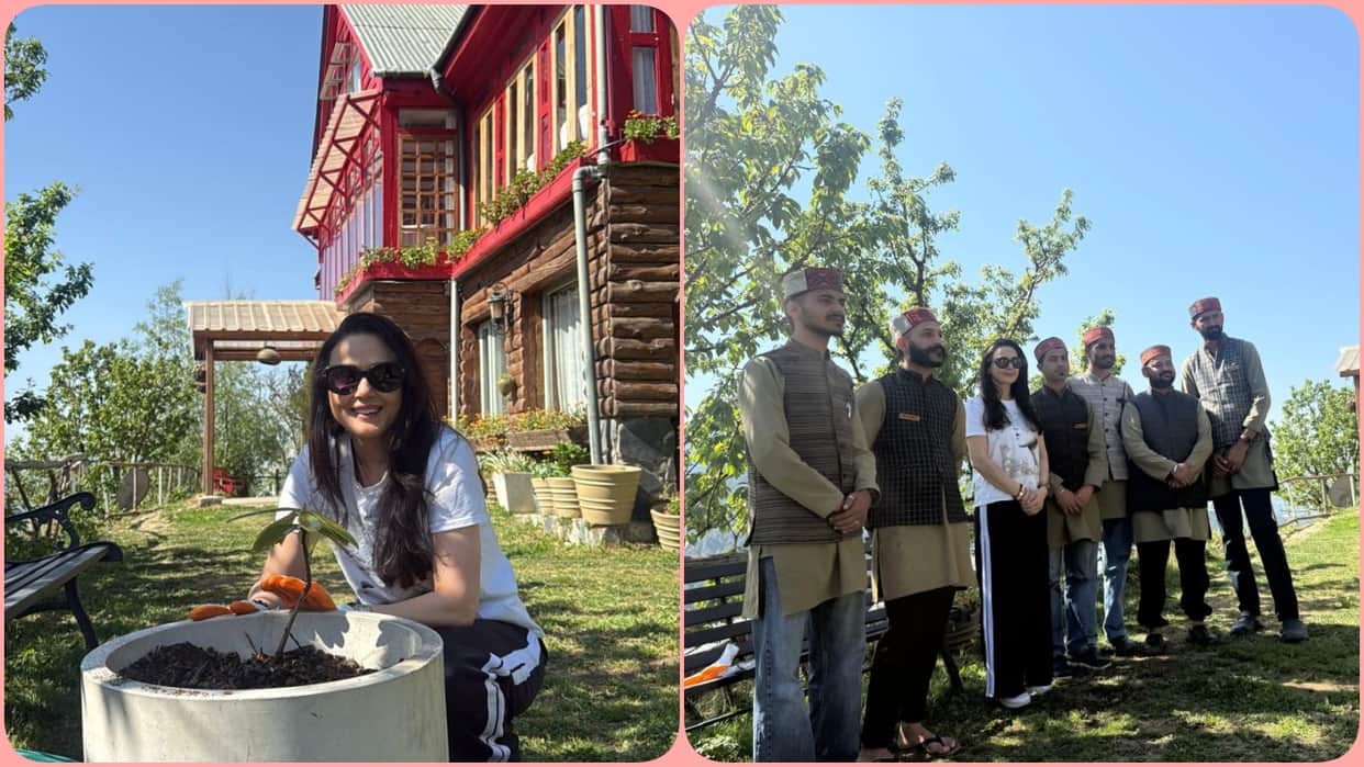 Actress Preity Zinta visits Meena Bagh in Kotkhai Shimla buys toys for children at the Bishu Fair