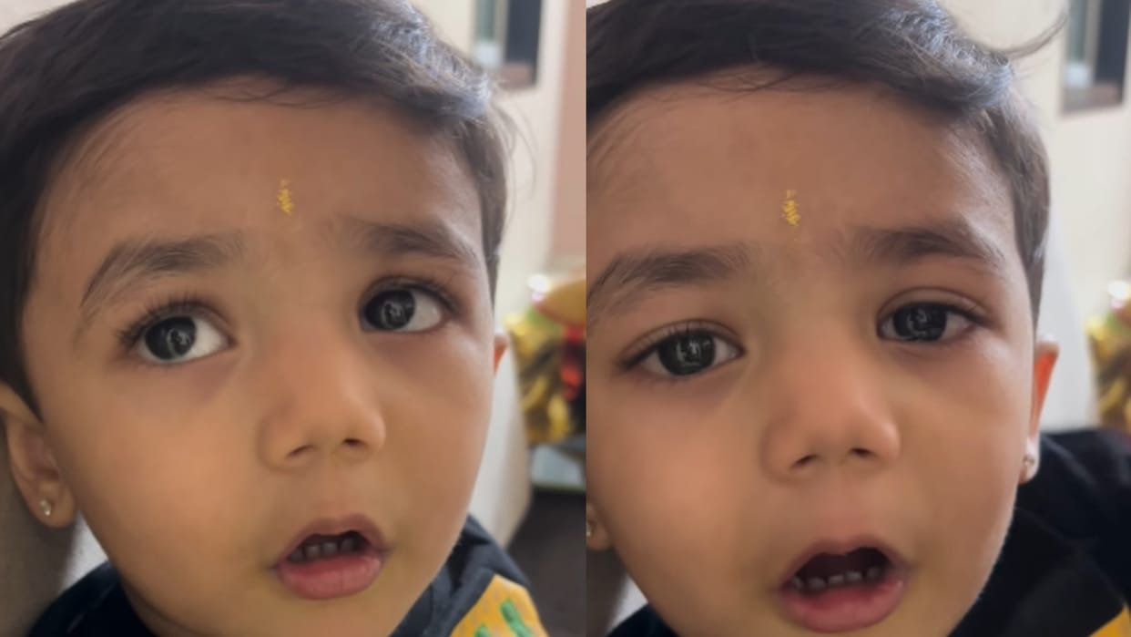 mother question toddler cries viral video parenting controversy child viral video