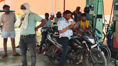 Petrol Crisis Queues pumps in Ballia starting police summoned to several locations scuffle breaks