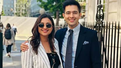 Parineeti Chopras son Neer celebrates his first Rakshabandhan with Priyanka Chopras daughter Malti