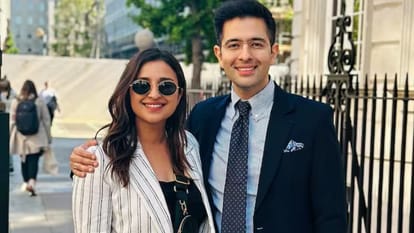Parineeti Chopras son Neer celebrates his first Rakshabandhan with Priyanka Chopras daughter Malti