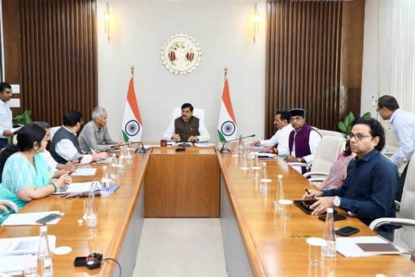 सीएम मोहन यादव ने गेहूं उपार्जन की समीक्षा की