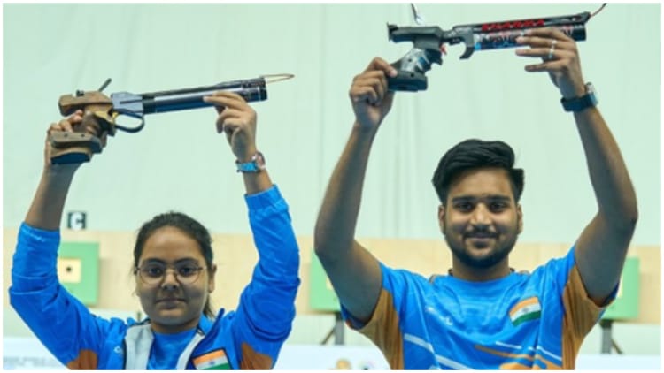 वंशिका और चिराग ने आईएसएसएफ जूनियर विश्व कप में जीता स्वर्ण, शीर्ष पर पहुंचा भारत