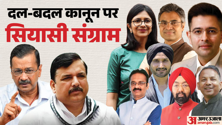 आप का बड़ा एक्शन: भाजपा में गए सात सांसदों की सदस्यता खत्म करने की मांग, दल-बदल पर सियासी संग्राम तेज