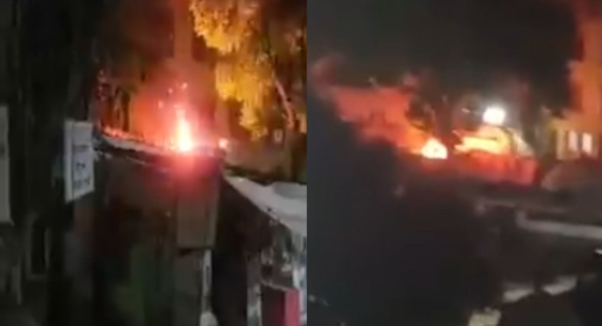 अजमेर शरीफ दरगाह के गेट नंबर 4 पर शनिवार रात अचानक आग भड़क गई