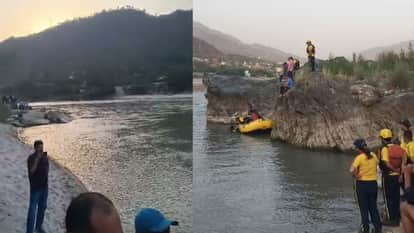 Telangana Student Swept Away by Strong wave of Alaknanda River In Uttarakhand Srinagar