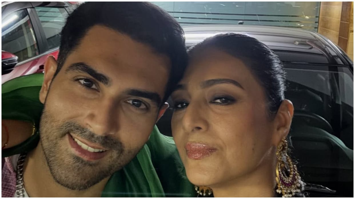 vindu dara singh son Fateh Randhawa shares photos with tabu she react
