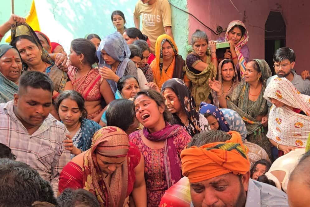 Bulandshahr Triple Murder grandfather said Eldest Son died Three Years Ago Now Younger Son and Grandson