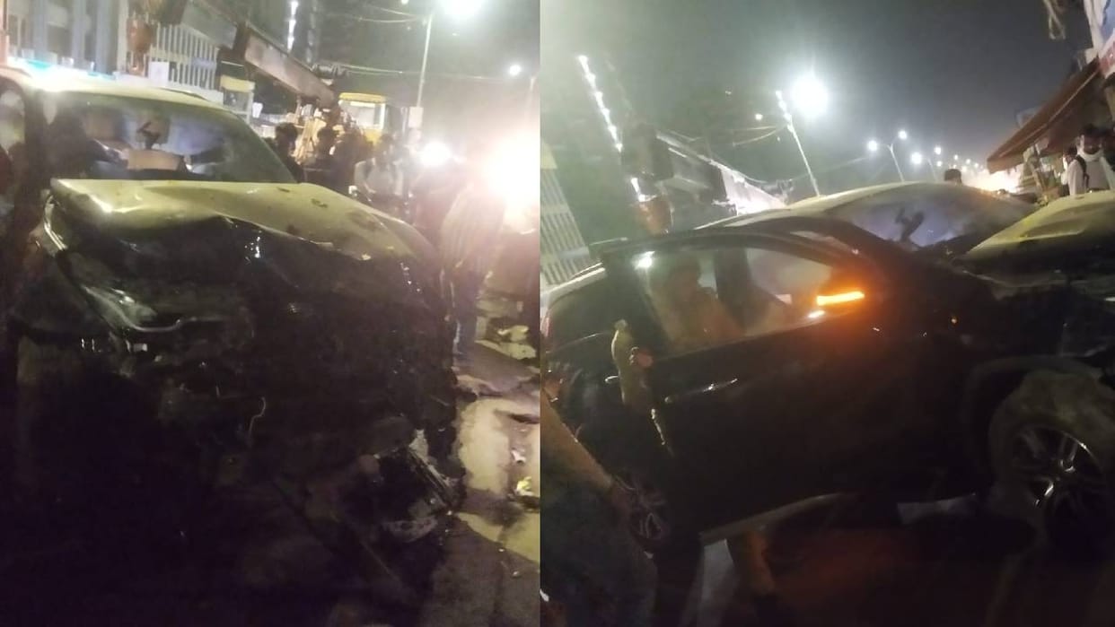 Lucknow SUV runs over people sleeping on divider—one dead, four injured; student knocked to the ground and be