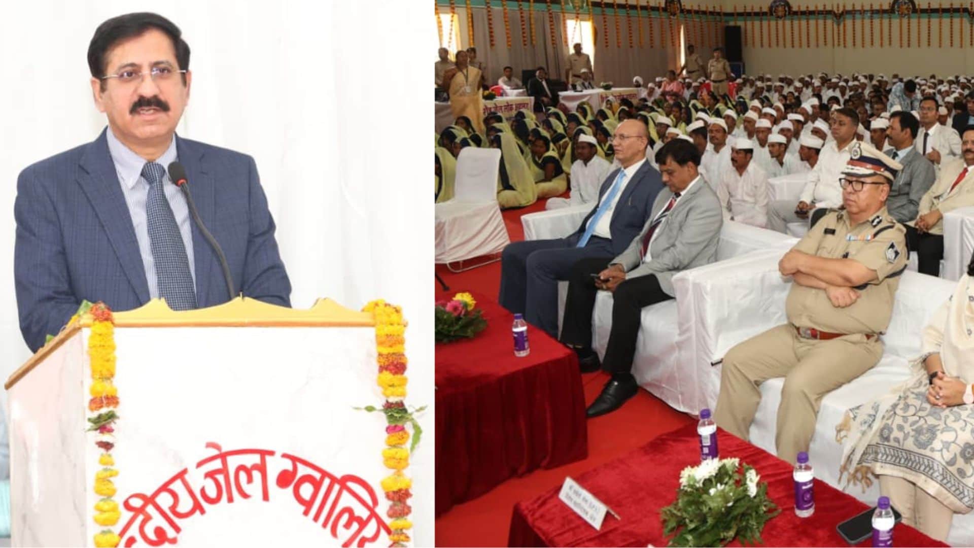 मुख्य न्यायाधीश संजीव सचदेवा संबोधित करते हुए