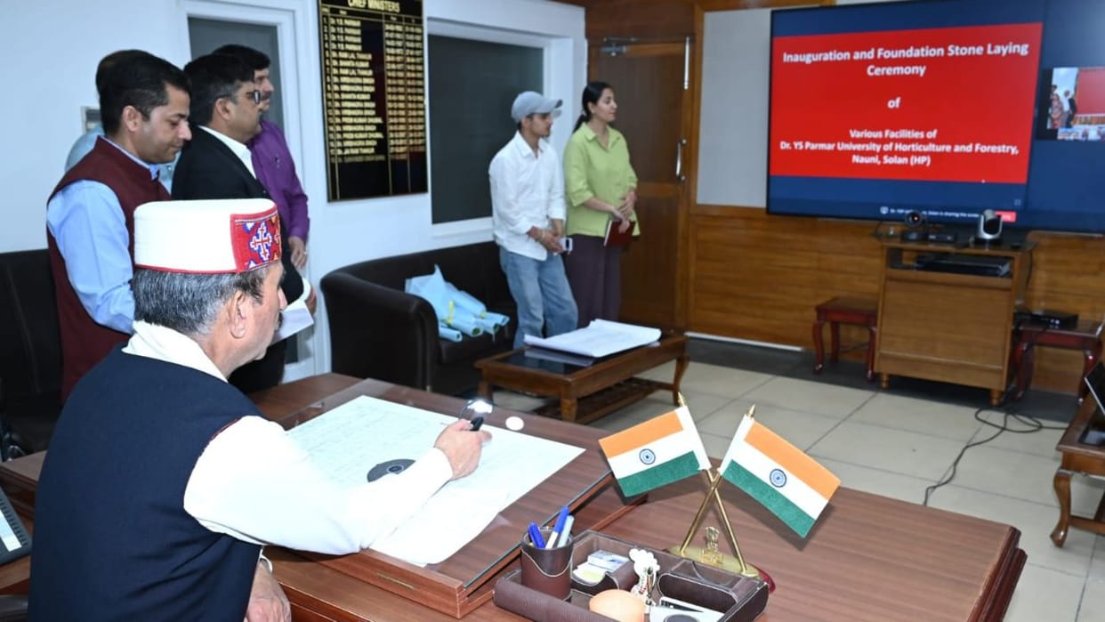 Himachal CM Sukhu Says University Plays a Crucial Role in Making Natural Farming the State Future