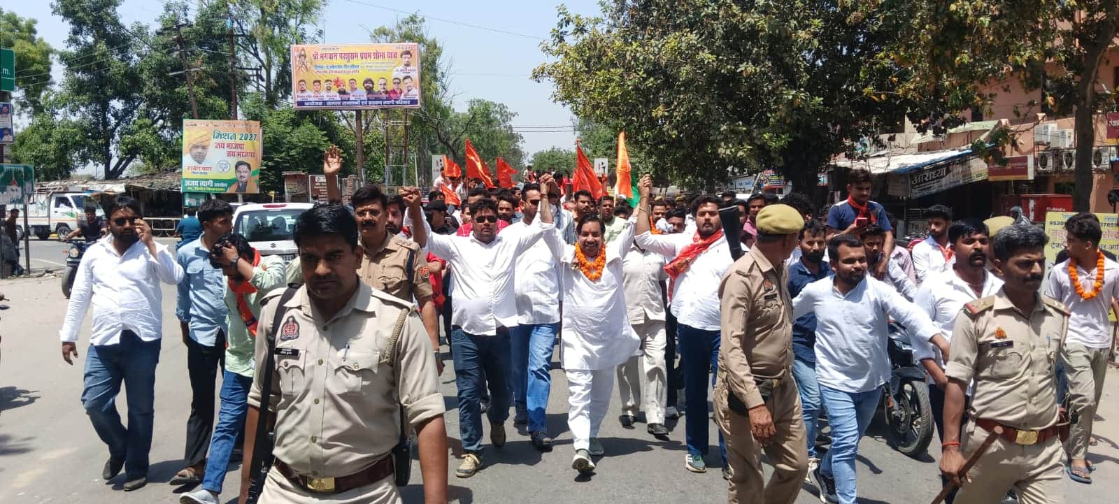 Meerut: Uproar over Lord Parashuram procession, administration did not give permission