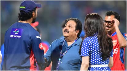 IPL 2026 DC VS PBKS: Yuzvendra Chahal hugged Preity Zinta photos of celebration goes viral
