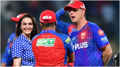 IPL 2026 DC VS PBKS: Yuzvendra Chahal hugged Preity Zinta photos of celebration goes viral