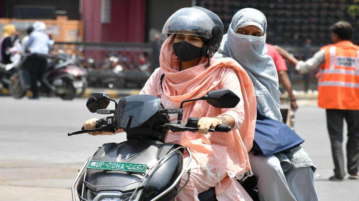 Prayagraj Temperature : कम नहीं हो रहे गर्मी के तेवर, 45.5 डिग्री सेल्सियस तापमान ने झुलसाया