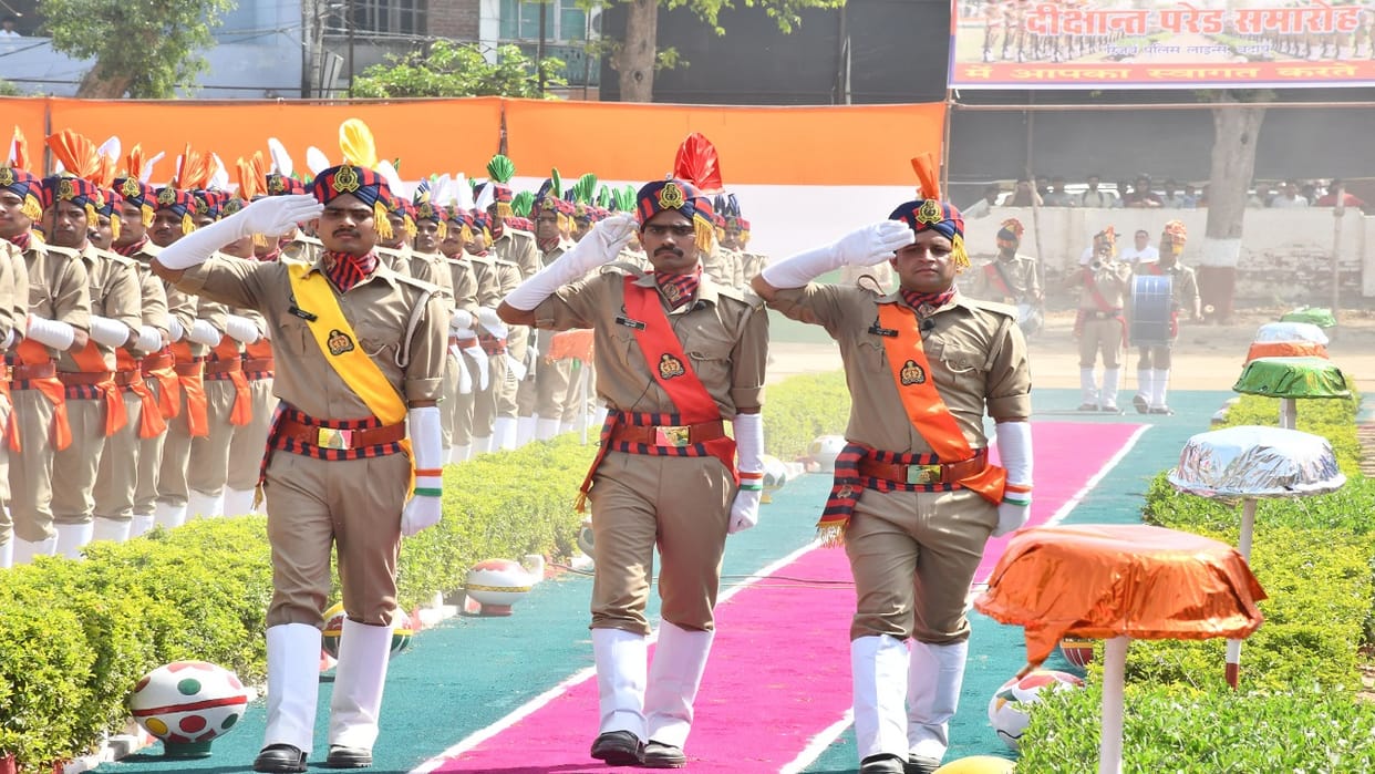 498 Recruits Become Constables Following Passing Out Parade in Budaun