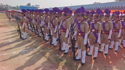 Passing Out Parade 1147 Recruits Become Constables in Bareilly