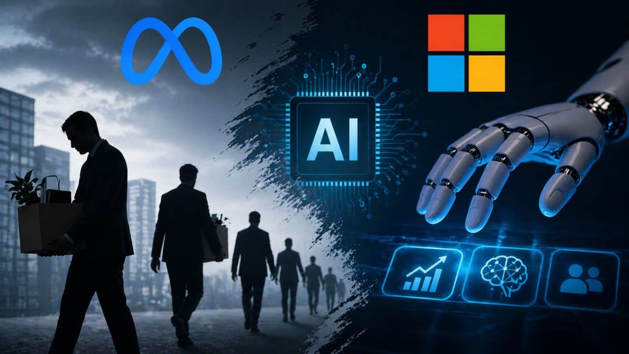 meta Microsoft tech layoffs is ai really to blame truth revealed