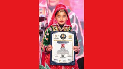 Tender Age, Lofty Flight Ashvi Dhiman of Saliana Kangra Receives the Bharat Seva Puraskar