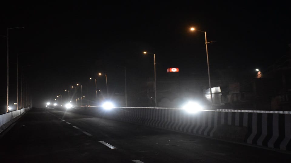Load testing at Quarsi flyover in Aligarh