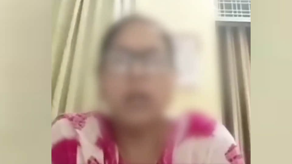 भाजपा की पूर्व जिलामंत्री