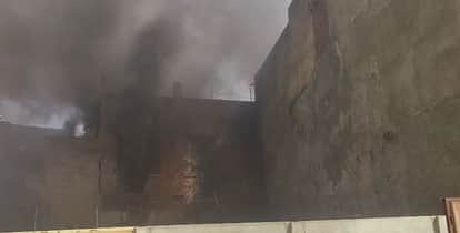 Agra Chemical Factory Fire in Mantola Causes Panic