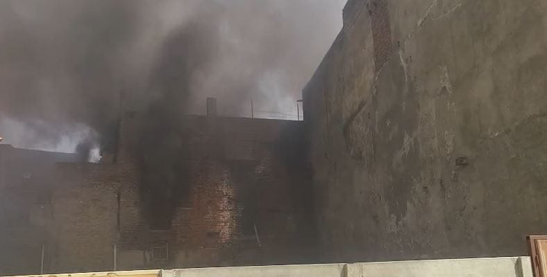 Agra Chemical Factory Fire in Mantola Causes Panic