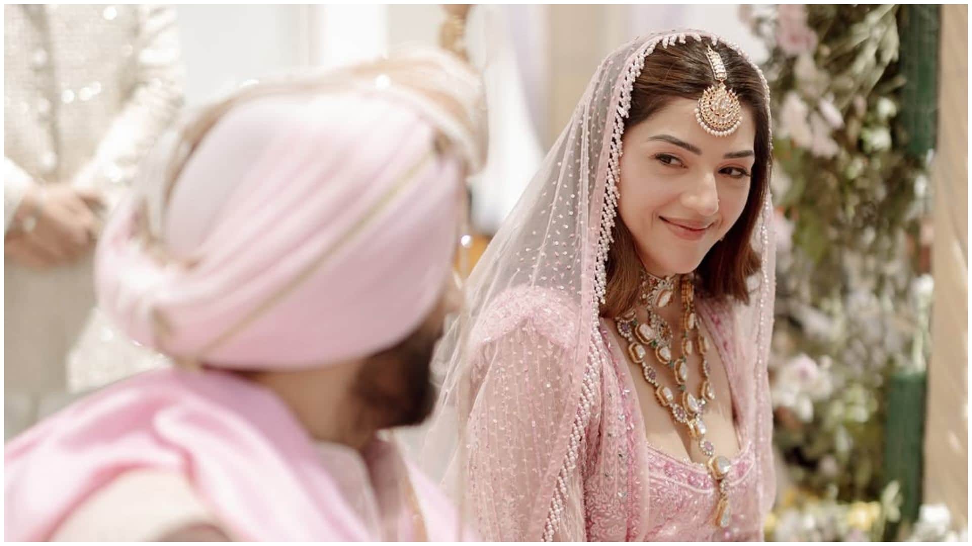 Mehreen Pirzada Gets Married In Intimate Ceremony Sonal Chauhan and Other Celebs Shower Love